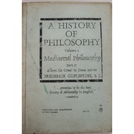 BOOK HISTORY OF PHILOSOPHY VOLUME 2 USED Original