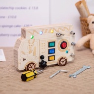 Wooden Electric Busy Board - Busy Board Electric circuit board