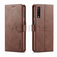 For Samsung Galaxy A50 A50S A30S Luxury Retro Wallet Case with Kickstand Flip Magnetic PU Leather Ph