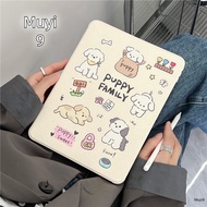 INS Creative Cartoon Funny Cute Puppy Family For IPad10.2 Shell Ipad10th 10.9 Cover Mini6 Case Ipad9.7 Cover Air4/5 Anti-fall Case Pro11/ipad12.9 Anti-bending Cover Ipad Gen9 Shell