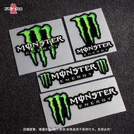 [Shopee Lowest Price] MONSTER MONSTER Paw Magic Paw Car Sticker Ghost Paw Sticker Waterproof Sticker