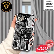 OPPO A37 Case/ A37f / NEO 9 - OPPO A37 Motif Casing (COLAB) - Premium Fourside Softcase - Transparen