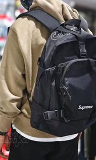 正版全新黑色背包 Supreme FW19 backpack