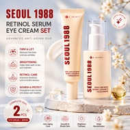 Seoul 1988 Retinol Skincare Set Wrinkle Repair Eye Care Solution