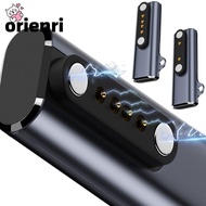 ORIENRI Charging Adapter, 90 Degree Indicator Light Magnetic Charger, Professional Aluminium Alloy S