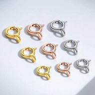 18k Gold Spring Buckle au750 Gold Fine Color Gold Bracelet Buckle G18K Rose Gold K White Gold Buckle