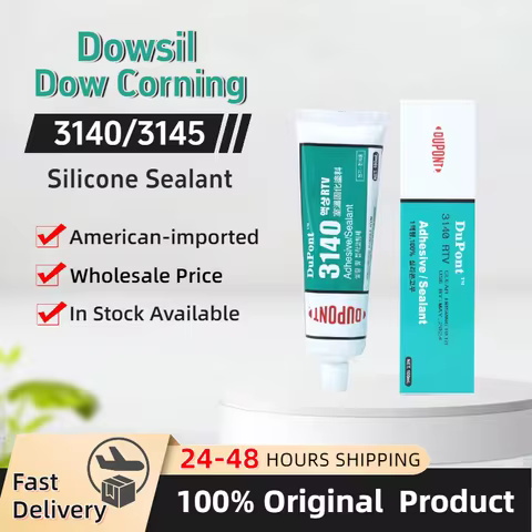 Original Dow Corning Dowsil 3140 3145 RTV Coating Silicone Adhesive Solvent-Free Electronic Sealant 