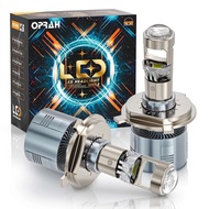 Oprah LED H7 H4 Car Headlight Bulb With Mini Projector Lens 80W H8/H9/H11 9005/9006 Caus Auto Led