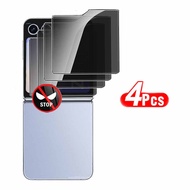 ZFlip6 Glass 4-1PCS Back Screen Protector For Samsung Galaxy Z Flip 5 6 5G Flip 6 SM-F741B 6.7" 19D