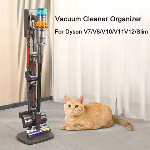 For Dyson Vacuum Cleaner Compatible v7 v8 v10 slim v11 v12 v15 G5 Storage Rack Organizer Thickened B
