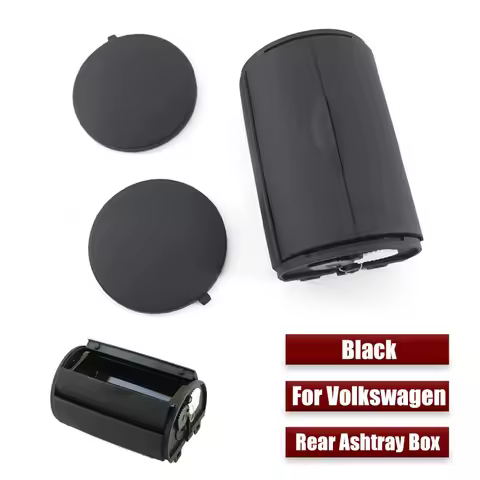 1J0 863 359 E 1J0 857 962 H 1J0857962H Black Plastic Rear Ash Tray Bin Ashtray & Side Cover For VW B
