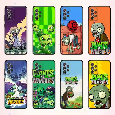 P-Plants VS Z-Zombies Game Strategy Phone Case For Samsung S 25,24,23,22,30,21,10,9,Ultra,Plus,Lite,