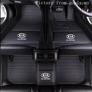Right-hand drive Car Floor Mats Ready Stock For KIA K2 K3 K4 K5 Sorento Shuma Car Floor Mats Striped