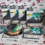 (300m/500m) Dr Braid The Assassin x8 V2 Upgrade/V2  Fishing Line Tali Benang