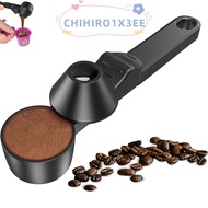CHIHIRO1X3EE Protein Powder Spoon, No Spill Reusable Coffee Scoop, Durable Sliding Coffee Funnel Kit