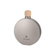 Snow Peak Titanium Flask 250ml with Sticker