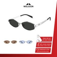 MOLSION MM7006 Unisex Sunglasses, High Fashion Molsion Sunglasses, Luxury Angular Sunglasses, Genuin