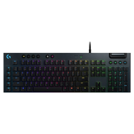 logitech G 羅技G RGB 機械式遊戲鍵盤  G813  黑色  棕軸
