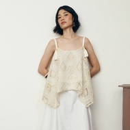 Nine Studio - Lotus Top in Cream