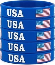 World Cup Nations Flag Silicone Wristbands Set - Premium Rubber Bracelets for International Soccer M