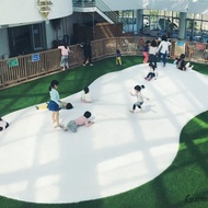 Influencer Inflatable Jumping Cloud Manufacturer Paradise Farm Rainbow Big Trampoline Beach View Are