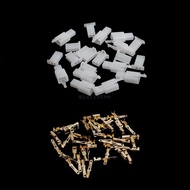 10 Sets 2.8mm 2 Pin Electrical Wire Connector Male Female Plug+Terminal Kit For