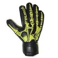 REUSCH GK GLOVES JR X-RAY 7040 KIDS GOALKEEPER GLOVES - (Black Lime)