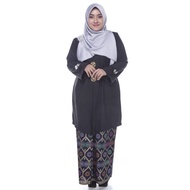 Plus Size Plus Size Kebaya Songket Batik Nayli Collection L XL 2XL 3XL 4XL