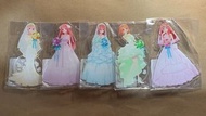 五等分の花嫁∬ 五等分的花嫁 中野一花 二乃 三玖 四葉 五月 婚紗 立牌