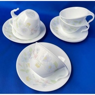 American Tea Set Corelle Pastel Bouquet 1970