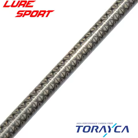 LureSport 4 axis woven carbon Tube 50cm Toray carbon blank Rod Building component Repair DIY