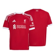 Liverpool FC | เสื้อยืดฟุตบอลเหย้าฤดูกาล 2025-2026 สำหรับเด็กโต