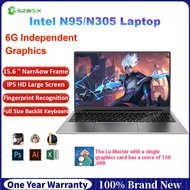SZBOX N95/N305 15.6'' Laptop With 6G Independent Graphics Card and Fingerprint Recognition Windows11