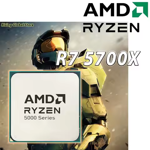 AMD Ryzen 7 5700X R7 5700X Eight-Core Sixteen-Thread 3.4 GHz PCIE4.0 65W 7NM L3=32M 100-000000926 So