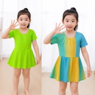 Girls' Swimsuit Skirt 1-5 Years Old with Beautiful Motifs Swimsuit for Kid Kids Swimwear Girls