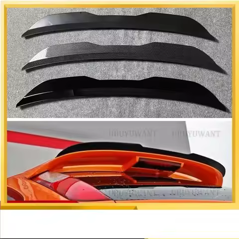 SPOILER EXTENSION FORD FOCUS MK2 ST ABS Plastic Gloss Black Roof Wing Rear Spoiler For Ford Focus MK