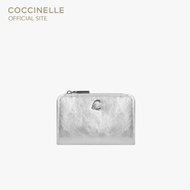 COCCINELLE กระเป๋าสตางค์ผู้หญิง รุ่น C-ME WALLET 11D101 สี SILVER