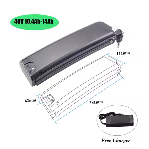 Electric Folding Bike Battery 36V 10.4Ah 48V 12.8Ah Lithium-ion Battery for DUCATI Scrambler SCR-E G