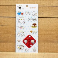 【貼紙】 白熊手帳透明貼紙(很好很好)15157