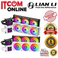 LIAN LI GALAHAD II LCD 360mm & SL-INFINITY AIO WATER COOLING BLK/WHT