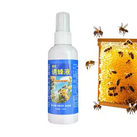 100ml Bee Attracting Spray Effective Swarm Attractant Lure Spray Swarm Hive Bait Easy Catch for Gard