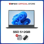 (NEW 2025) BMAX X17 โน๊ตบุ๊ค หน้าจอ15.6 นิ้ว 1920x1080 IPS Windows 11 Intel Core i5 - 1235U ความจุ 8