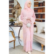 EID COLLECTION 2024 : Aisyah in Soft Pink & Dusty Green