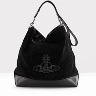 New Style Empress Dowager Bag Empress Dowager Saturn Suede Tote Bag Autumn Winter New Style hobo Str
