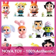 P POPMART POPMART CRYBABY Powerpuff Girls Series Figures Mystery Box Decorations