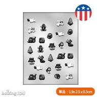 American CK Chocolate Mold Christmas Collection Tree Toucan Gingerbread Man 90-4121 104