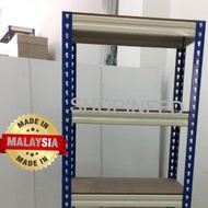 BOLTLESS RACK 1800H x 900L x 600D / 6' H x 3' L x 2' D / STORAGE RACK / RAK BESI