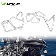 Motorcycle Stainless Steel Crash Bar Engine Bumper Guard Frame Cage Protection For Honda NX400 NX500