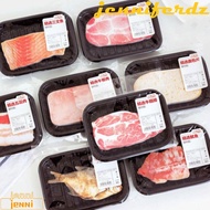 JENNIFERDZ Simulation Fish Meat Sticky Notes Creative 50pcs Notepad Students Gift Child Japanese Sty