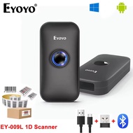 Eyoyo 1D EY-009L 3-in-1 Barcode Scanner Portable Mini Wireless Bluetooth USB Printer Bar Code Reader